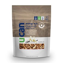 UCAN Keto Granola Nut Energy Mix - Long Lasting Energy Snacks w/ SuperStarch - Low Sugar Non-GMO, 1