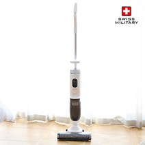 스위스밀리터리 더 화이트 진공 물걸레 청소기 SMA-VM3000