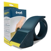 EXCELL 프리미엄 박스 테이프 커터기 HET-2508, 혼합 색상, 2개