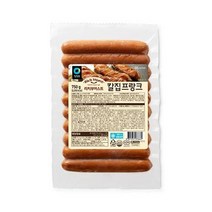 청정원 캠핑음식 리치부어스트 칼집 프랑크 소세지 아이들간식 750g 야채볶음 어린이반찬 간단한요리 간편식, 49개
