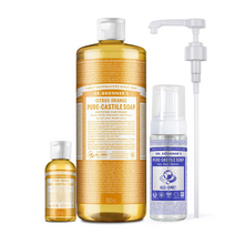 닥터브로너스 상큼시트러스오렌지 클렌저 950ml + 60ml, 1세트