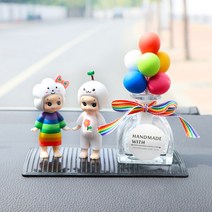 소니엔젤 자동차인형 차량내부꾸미기 새차선물 차량용피규어, E세트