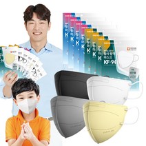 리벤스 에버뉴크린 새부리형 KF-94 황사마스크/KF-AD 비말차단 마스크 100매 성인용/유아용/특대형 모음, 15.KF-AD 화이트/소형 100입