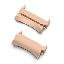 아이티스타일 갤럭시워치 호환 날개형 컨버터 스트랩 22mm, 로즈골드