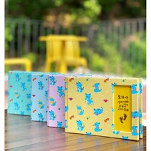 토끼띠 범띠 초음파 앨범 접착식 2023 포토 사진 꾸미기 보관 태교 태아 일기, 더블속지20장(80매), 범띠_스카이