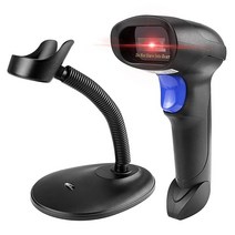 NetumScan 블루투스 QR 바코드 스캐너 스탠드 포함 무선 1D 2D USB 이미지 리더기 컴퓨터 태블릿 아이폰 아이패드 안드로이드용, Bluetooth