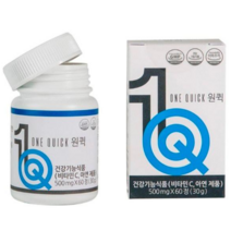 네이쳐퓨어코리아 원퀵, 500mg x 60정