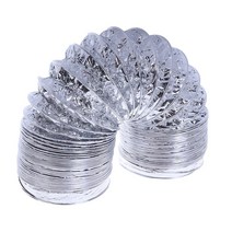 환풍기 창문 화장실 댐퍼 힘펠 휀 주방 후드 4inch 인공 호흡기 파이프 100mm, 없음