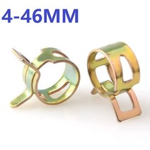 조인트 클램프 10 pcs4mm-37mm 연료 스프링 클립 진공 실리콘 호스 클램프 자동차 오일 워터 파이프, 20 15mm 10pcs