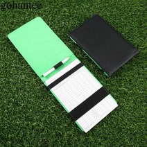 골프스코어카드 골프타수계산기 야다지북 스코어카드 gohantee pu 크리 에이 티브 골프 스코어 카드 홀더 골퍼 선물 쓰기 도구 골프 스코어 카드 홀더 + 나무 연필 + 카드, 한개옵션0