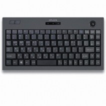 건평정보통신 IPLEX KP300wtk 트랙볼 무선 키보드 블랙, 선택하세요