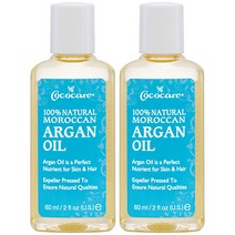 2개세트 코코케어 100% 천연 모로칸 아르간오일 60ml Cococare Argan Oil 100% Natural Moroccan
