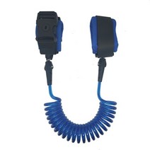 미아 방지 끈 밴드 안티 분실 손목 스트랩 로프 가죽 자기 안전 야외 산책 핸드 벨트, 진한 파랑, 2m, [05] Deep Blue