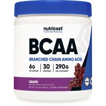 뉴트리코스트 BCAA 포도맛, 290g, 1개