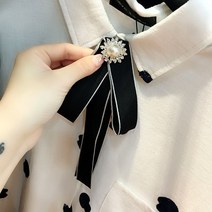 리본 패션 브로치