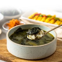 [목포 해담은] 고소한 맛의 전복내장 미역국, 단품