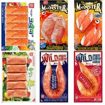 한성 크래미 몬스터크랩 와일드크래미 속살의미 맛살 술안주 편의점 간식, 와일드크래미 쉬림프 150g