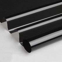 필름히터 단일 거울 개인 정보 보호 유리 스티커 자외선 반사 태양 반사 가정용 접착 창, 양면 블랙, 폭30cm×높이100cm