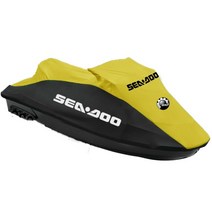 수상 스키 제트 모터 보트 RXP300/RXT300/GTX300 커버, 3XL 레드 사이드 블랙 탑 업그레이드