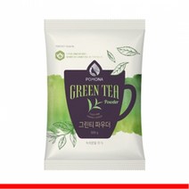 포모나 그린티 파우더 녹차라떼 500g, 1개, 1개