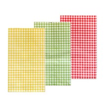 체크 페이퍼백 종이 봉투 답례품 포장 선물포장 각대봉투, 01_체크 페이퍼백(엘로우)