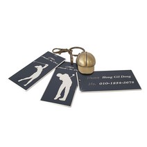 NUSTLE 메탈 골프 네임택 필드용품 가방네임텍