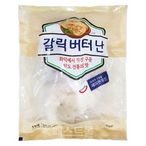 세미원푸드 인도식 갈릭버터난1kg (50g x 20개), 1kg, 1개