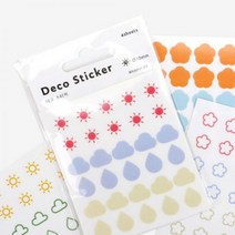 [Hi] Deco sticker ver.5 에이치하이, weatherline03