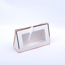 꽃다발포장지 꽃자재 예븐 꽃 포장지 부자재 포장 상자 꽃다발 접는 선물 중공 크래프트 종이 사탕 꽃집 결혼식 추수 감사절 스트릿 용품 1 개, 27x9x16cm, 02