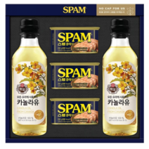 스팸 카놀라유 선물세트 저렴한 추석선물 3만원 이하, 9개