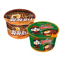 삼양 짜짜로니 115g 8개 + 짜장불닭볶음면 105g 8개 / 총 16개, 상세페이지 참조