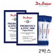 닥터브라이언 프리바이오틱스 아연 3000 코스트코 유산균 분말 30포 2박스