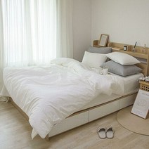 천솜이 딕시 무봉제 사계절 먼지없는 피그먼트 순면차렵이불(4온스 K/LK)
