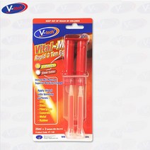 4분 주사기 투명 에폭시 접착제 노즐형 25ml 주사기본드 강력접착 보수 2액형 다목적, II옵션없음II, 1개