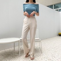 바보사랑 겟잇미 커인 여성 라인 부츠컷 슬랙스 .겟잇미