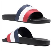 [몽클레어] 23SS 잔느 삼선 로고 슬리퍼 블랙 4C000 60 01A49 998