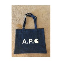 APC X Carhartt WIP Fabric eco Tote Shopping Bag Washed Indigo Br& New with Tag 117237