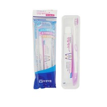 칫솔치약 케이스포함 여행용 휴대세트 2개 양치용품 제주도 바다 캠핑 휴가 편리한, 안티프라그 휴대용치약치솔세트