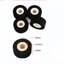 솔리드 잉크 휠 코딩 기계용 핫 롤러 예비 부품 36*16mm, CHINA_10Pcs