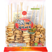 길거리오뎅 바로 그 맛 부산어묵 캠핑꼬치 국물요리 10꼬치, 1kg
