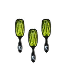 WetBrush Shine Enhancer Brush Black, 3팩