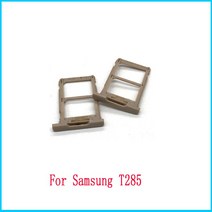 삼성 갤럭시 탭 T285 A2 T595 T590 SM-T595C SM-T590C 리더 Sim SD 카드 트레이 홀더 슬롯 어댑터 교체 부품, [01] T285 gold