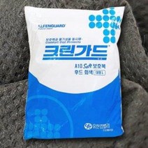 크린가드 보호복 A10 후드 (일회용작업복 방역복 방진, 회색L