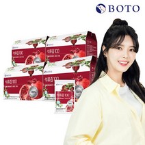 보뚜 석류즙100 80ml x 30포 x 3박스+1박스, 상세설명 참조, 석류즙진액 플러스 3박스+1박스