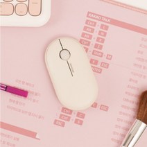 파스텔 무소음 무선 마우스, 베이지