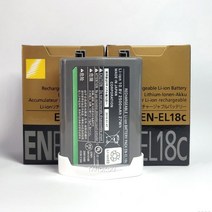 저무리 호환제품 2 조각 2500mAh EN-EL18c EN EL18c 니콘 D4 D4S D5 D500 D800 D810 DSLR 디지털 카메라, 단일옵션, 한개옵션0