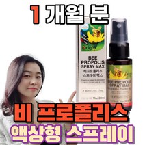 비 폴리폴리스 플로폴리스 프로폴리스 액상 스프레이 구강 향균 항산화 도움 BEE PROPOLIS 식약처인증 남성 여성 부모님 청소년 영양제, 1통(1개월)