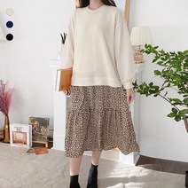 빅걸스토리 빅사이즈 여성 알렌 레이어드 플라워 캉캉 러블리 원피스