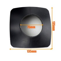 베바스토 자동차 트럭 버스 캐러밴 보트용 공기 디젤 주차 히터 부품 2kw 5kw 42mm 60mm 75mm 배출구 환기구 커버, 해외 _5KW 75mm