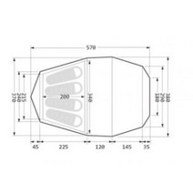 주문 자체 제작 노스피크 클리브랜드 소이밀크 레이븐 그레이 전용 그라운드시트 방수포, 레이븐그레이 전용(다크 그레이)